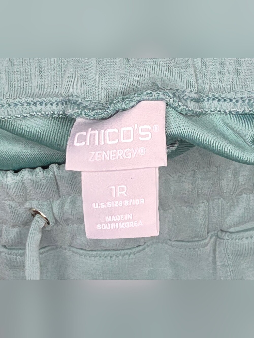 Chico’s Zenergy Sage Joggers Size 1R|M|8-10 | Soft Luxe Lounge Pants Athleisure - Picture 9 of 9